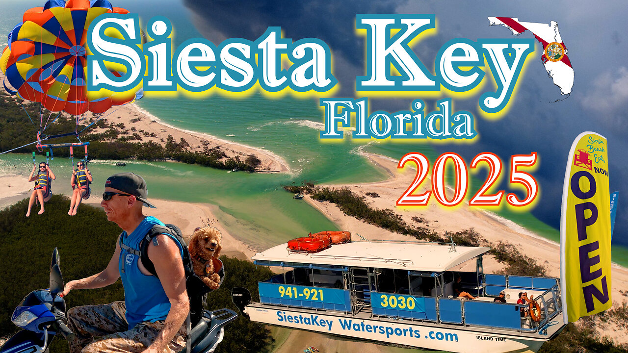 Update SIESTA KEY, FL 2025 - Come Back after Hurricanes Helene & Milton