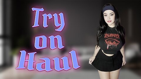 [4K USA] SEE THROUGH CLOTHES / GET READY WITH BELLA