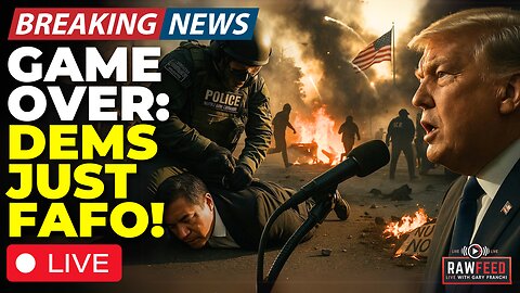 🚨LIVE: CRAZY Senator Cuffed On Camera! Trump's Vindication Total! ICE Crackdown! Dems in Freefall!