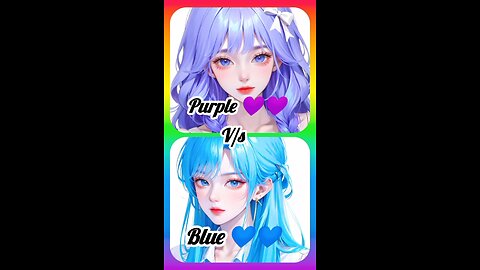 purple lovers Vs blue lovers