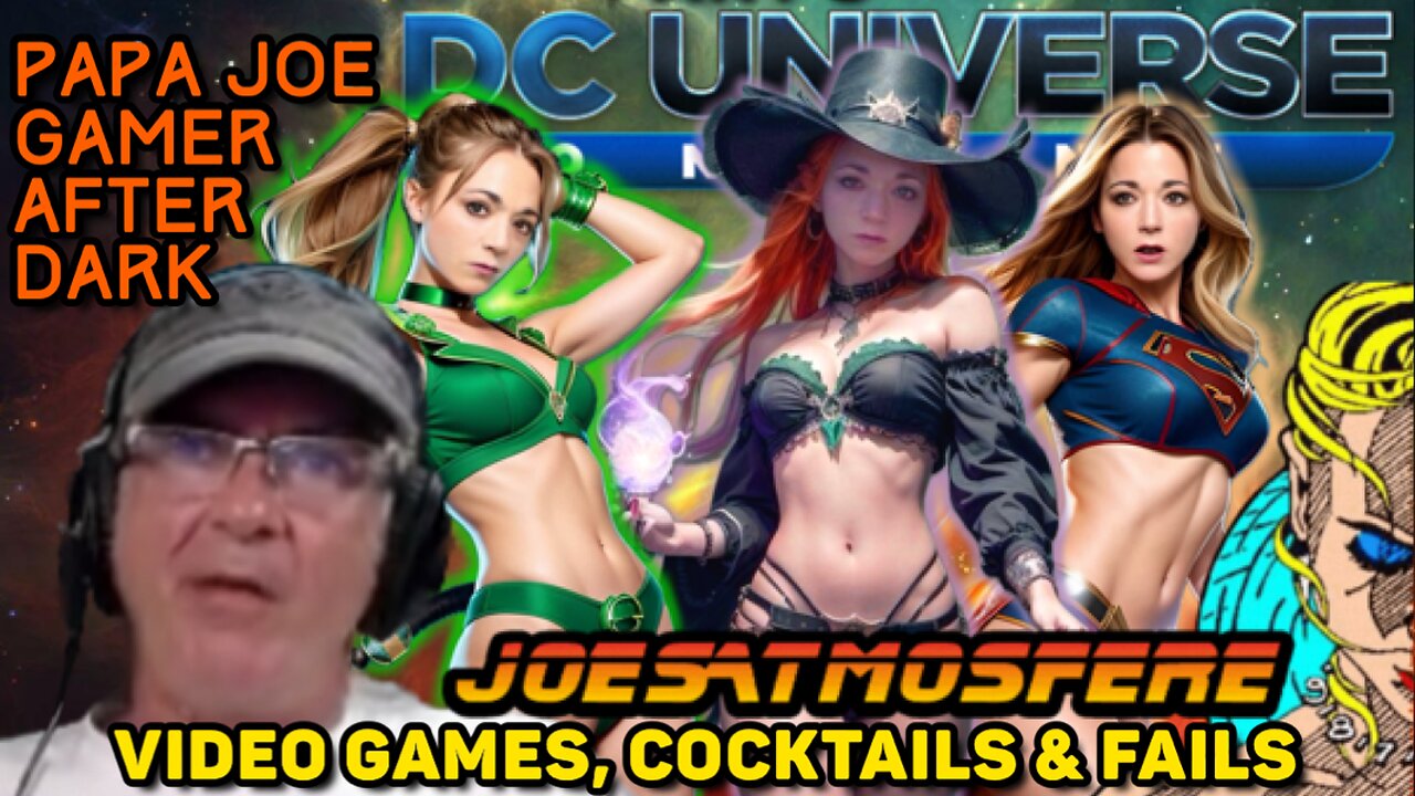 Papa Joe Gamer After Dark: DC Universe Online, Cocktails & Fails!
