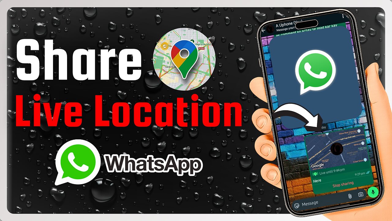 How to Share Live Location on WhatsApp (in 1 minute)