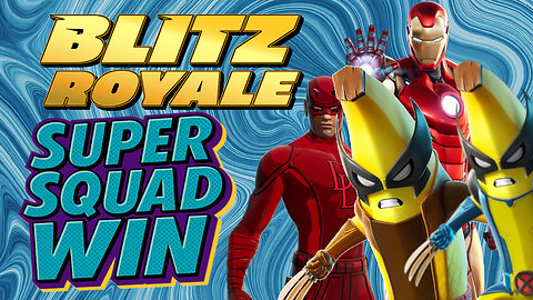 Super Squad Win! in Fortnite Blitz Royale (Full Game)