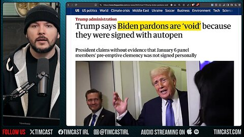 Trump JUST VOIDED Biden's Pardons Of Fauci & Biden Family, Dan Bongino Can PROSECUTE Them Now