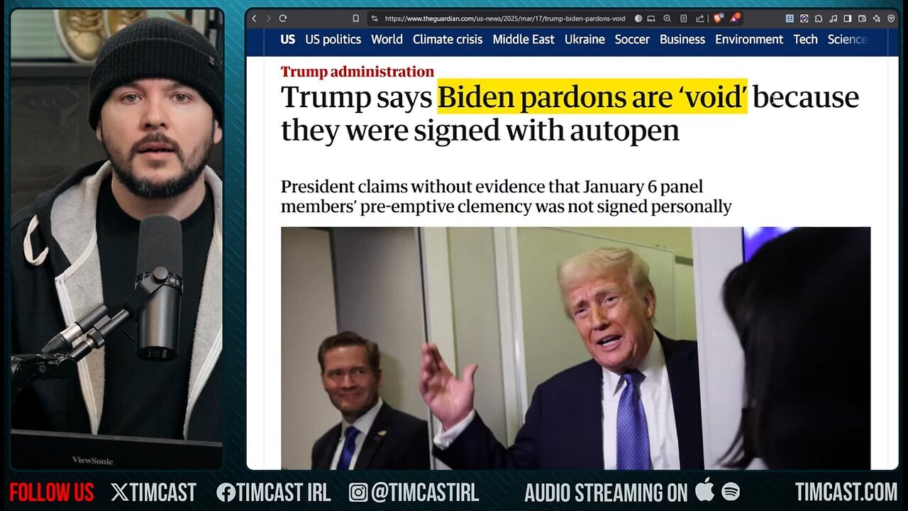 Trump JUST VOIDED Biden's Pardons Of Fauci & Biden Family, Dan Bongino ...