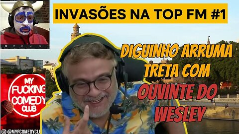 A GALERA DO PROGRAMA INVADINDO O PROGRAMA DO WESLEY NA TOP FM (07.10.2024)