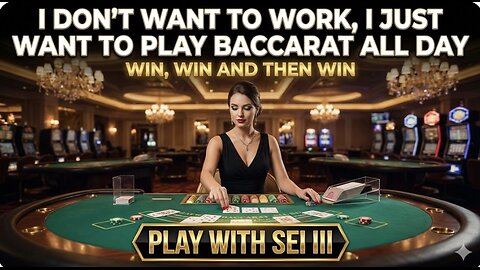 SEI III Prove my point on SEI III from this mornings Live Play with Rigel Castle Baccarat.