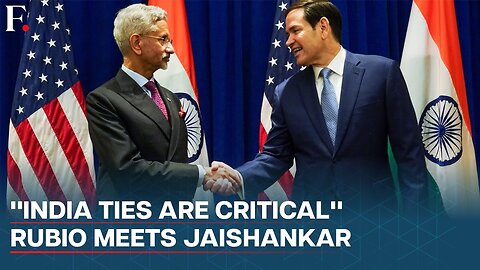 India's Jaishankar Meets US Secretary Rubio, Trump's Aide Says India of "Critical Importance" |N18G