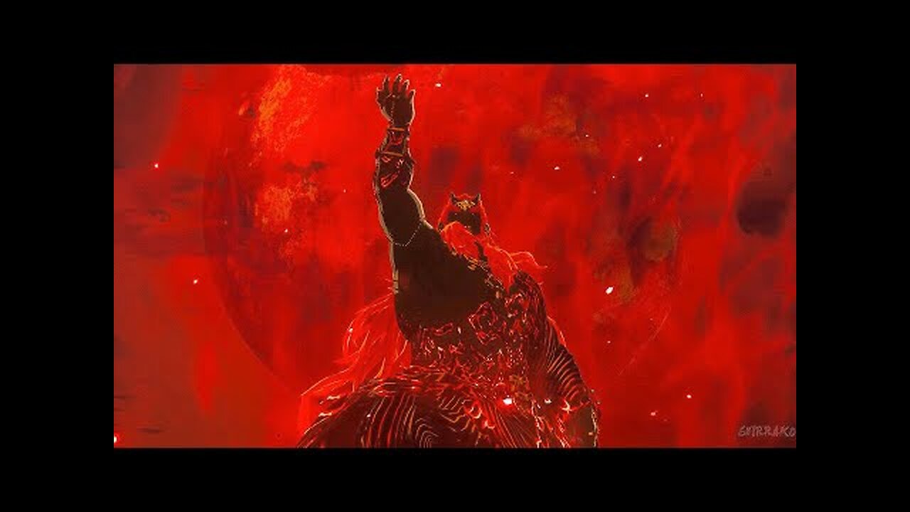 Ganondorf Destroys Hyrule & Shows His True Power Scene (Zelda Tears of The Kingdom)