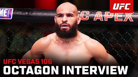 Gabe Green Octagon Interview | UFC Vegas 106