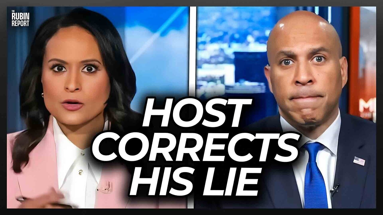 Watch Cory Booker Get Angry as NBC Host Calmly Corrects His Lie