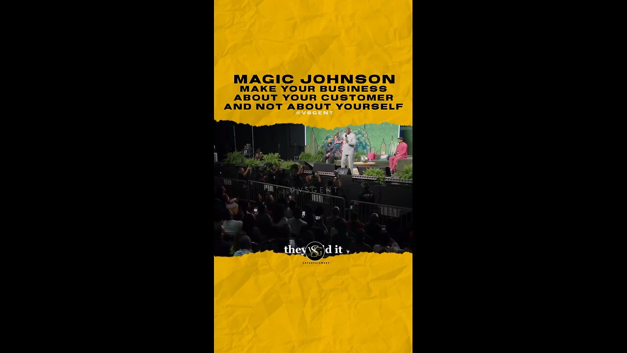 Make your business about your customer and not about yourself