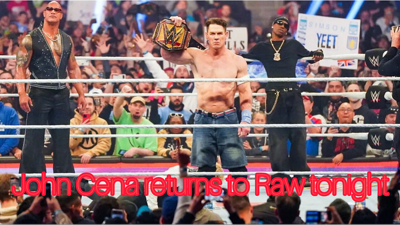 John Cena returns to Raw tonight. Will he debut a new heel theme?