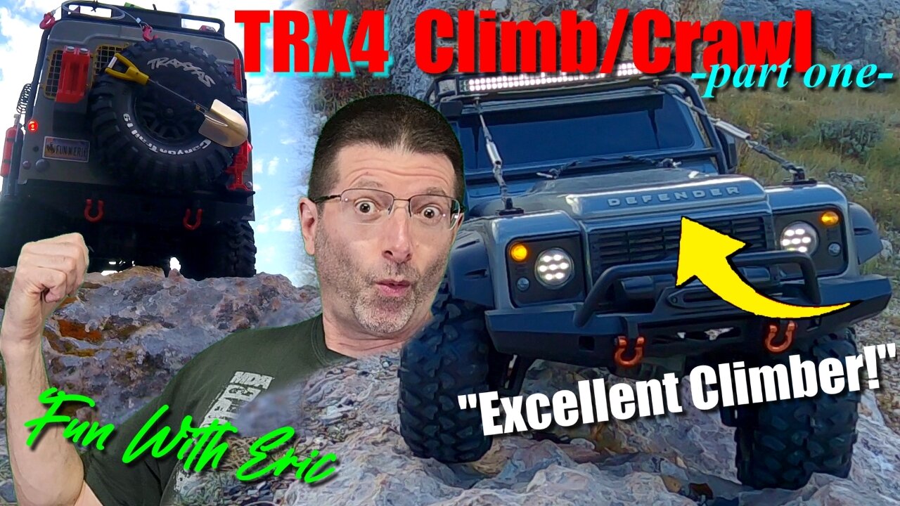 Climbing with the TRAXXAS TRX4 DEFENDER on a beautiful morning! 😎Join us!