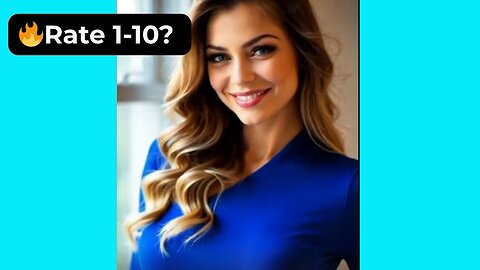 🔥 Rate This Plain Blue Top 1-10? | Supermodel Casual 4K