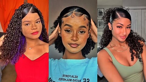 Hairstyles for Curly Hair 2025 ✨ | Ideas and Inspiration from TikTok