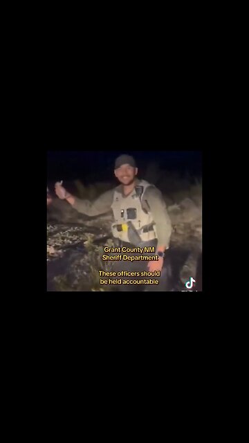 WTH? New Mexico Sheriff's Deputy Kills Baby Bunny, All 4 Cops In Video Get Fired