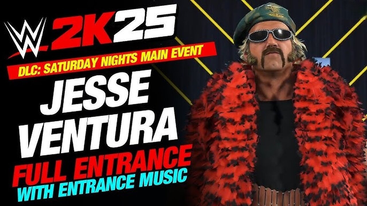 WWE 2k25 Jesse Ventura Entrance
