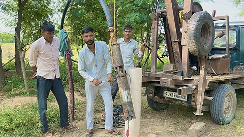 10-Year-Old Borewell Motor Replaced || Amazing Borewell Repair Video