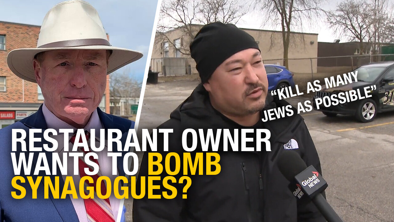 Restaurant owner backtracks after conviction for threatening to bomb synagogues and kill Jews