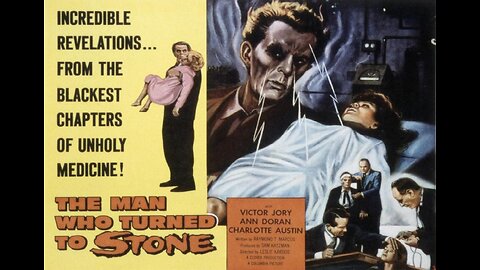 THE MAN WHO TURNED TO STONE 1957 Immortal Cult Steals the Life Force of Others FULL MOVIE in HD