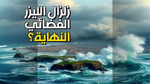 زلزال الليزر الفضائي: نهاية الحضارات الساحلية؟ #shorts