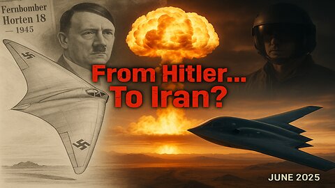 America Used a Nazi-Inspired Stealth Bomber to Strike Iran | B‑2 Spirit Legacy Revealed