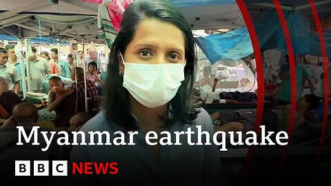 BBC finds huge devastation and little help for Myanmar quake survivors | BBC News