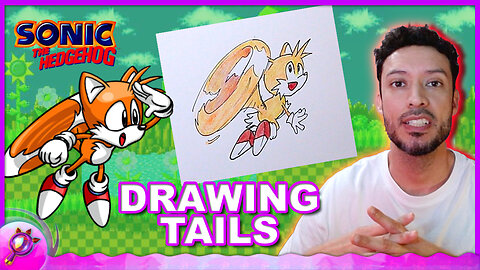How to Draw Tails from Sonic the Hedgehog