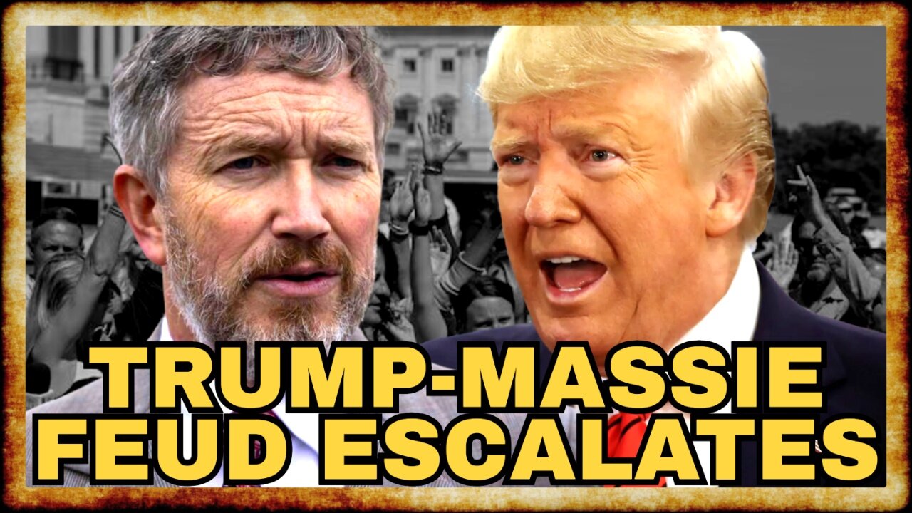 "A VERY HOSTILE ACT:" Trump BLASTS Massie's Epstein Presser - w/ Lee Camp