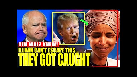 Trump Drops BAD NEWS for Tim Walz… and Ilhan Omar Gets Caught in It