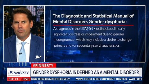 Rob Finnerty ⚡Gender Dysphoria is a classified mental illness