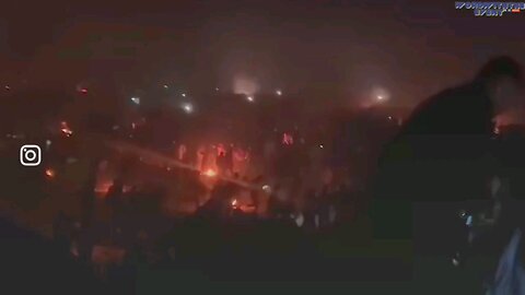 Panic among residents after gunfire towards them while they were waiting for aid