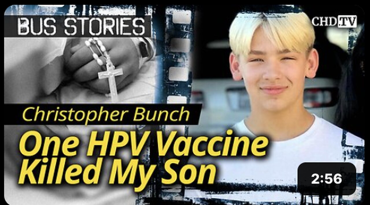 “One HPV Vaccine Killed My Son”