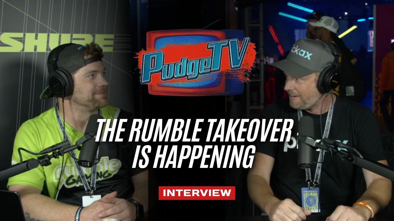 The Rumble Takeover Is Happening | Interview on PudgeTV at DreamHack