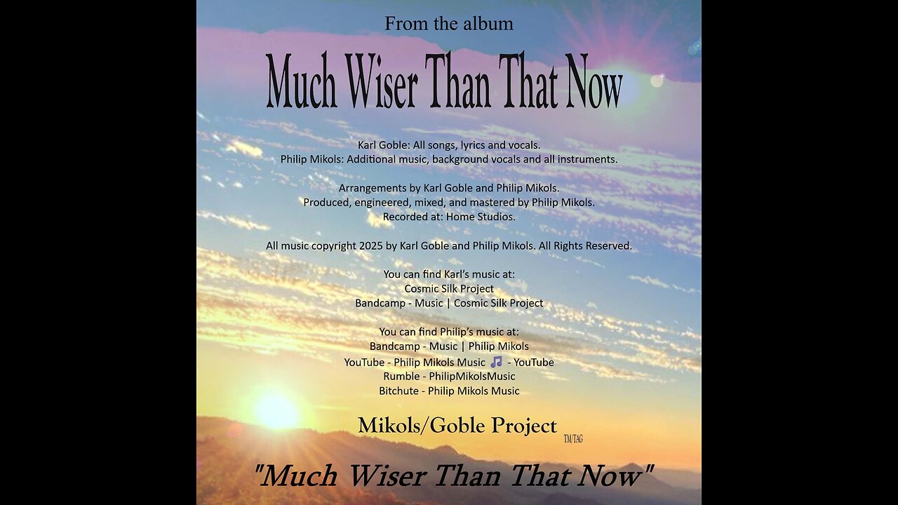 Much Wiser Than That Now - Full Album