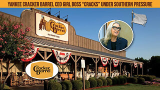 Yankee Cracker Barrel Girl Boss "Cracks" Under Pressure After Attacking Southern Iconography