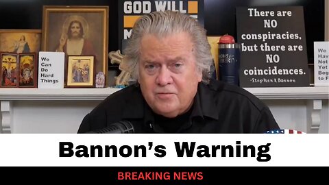 Steve Bannon Issues Warning After Israel Strike