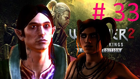 Let's Play Witcher 2 BLIND # 33 - Burned Out Village