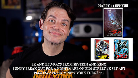New 4K And Blu-rays From Severin, Kino, Funny Freak Out For A Nightmare On Elm Street 4K Set Art