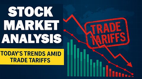 📈 Stock Market Analysis | Today’s Trends Amid Trade Tariffs 🌍| NEWSDRIFT