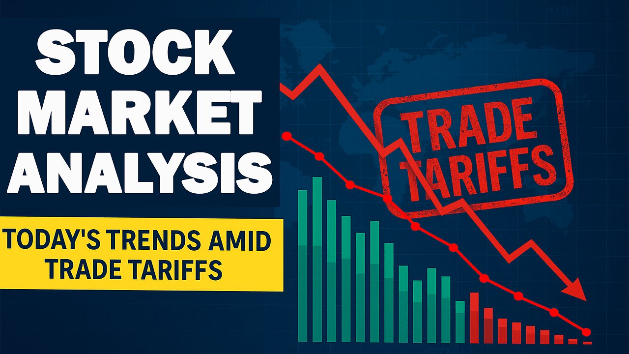 📈 Stock Market Analysis | Today’s Trends Amid Trade Tariffs 🌍| NEWSDRIFT