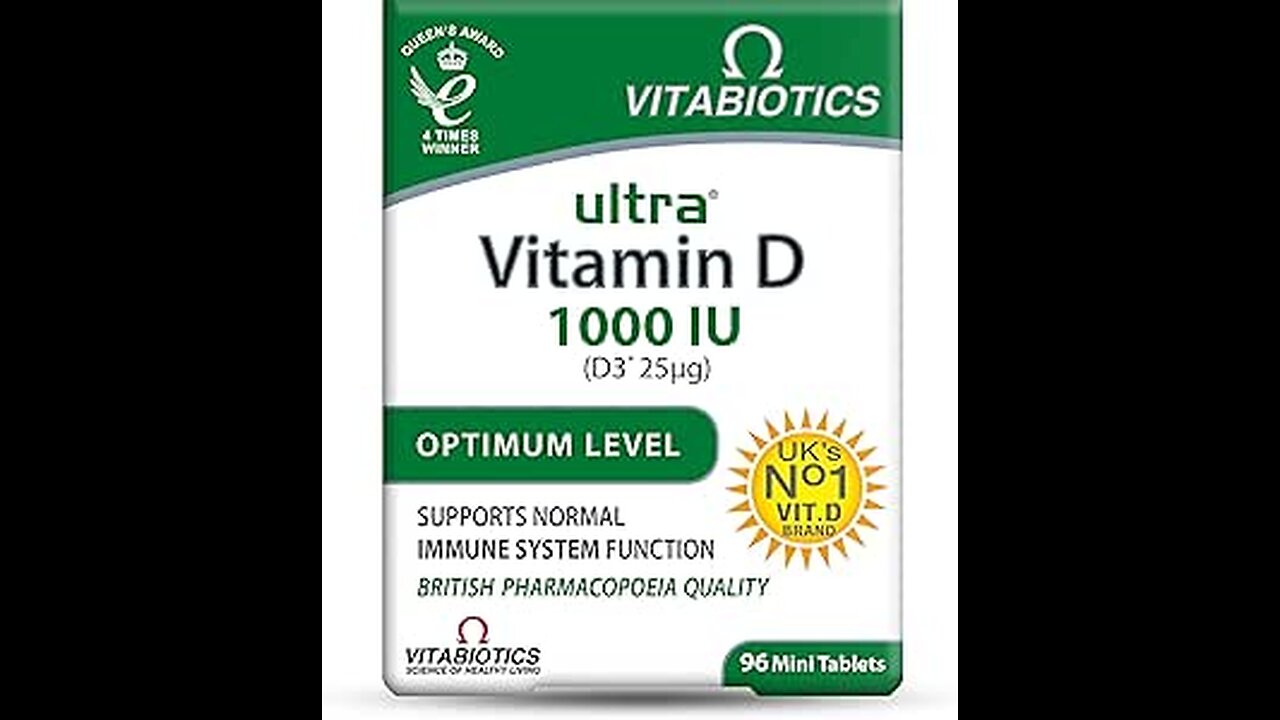 "Strong Bones. Boosted Immunity. One Tablet a Day