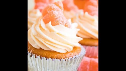 Orange Crush Soda Cupcakes with Orange Crush Soda Buttercream Frosting