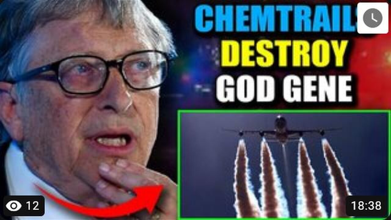 Spraying Chemtrails to 'Delete the God Gene' ~ US Bioweapons Official Testifies
