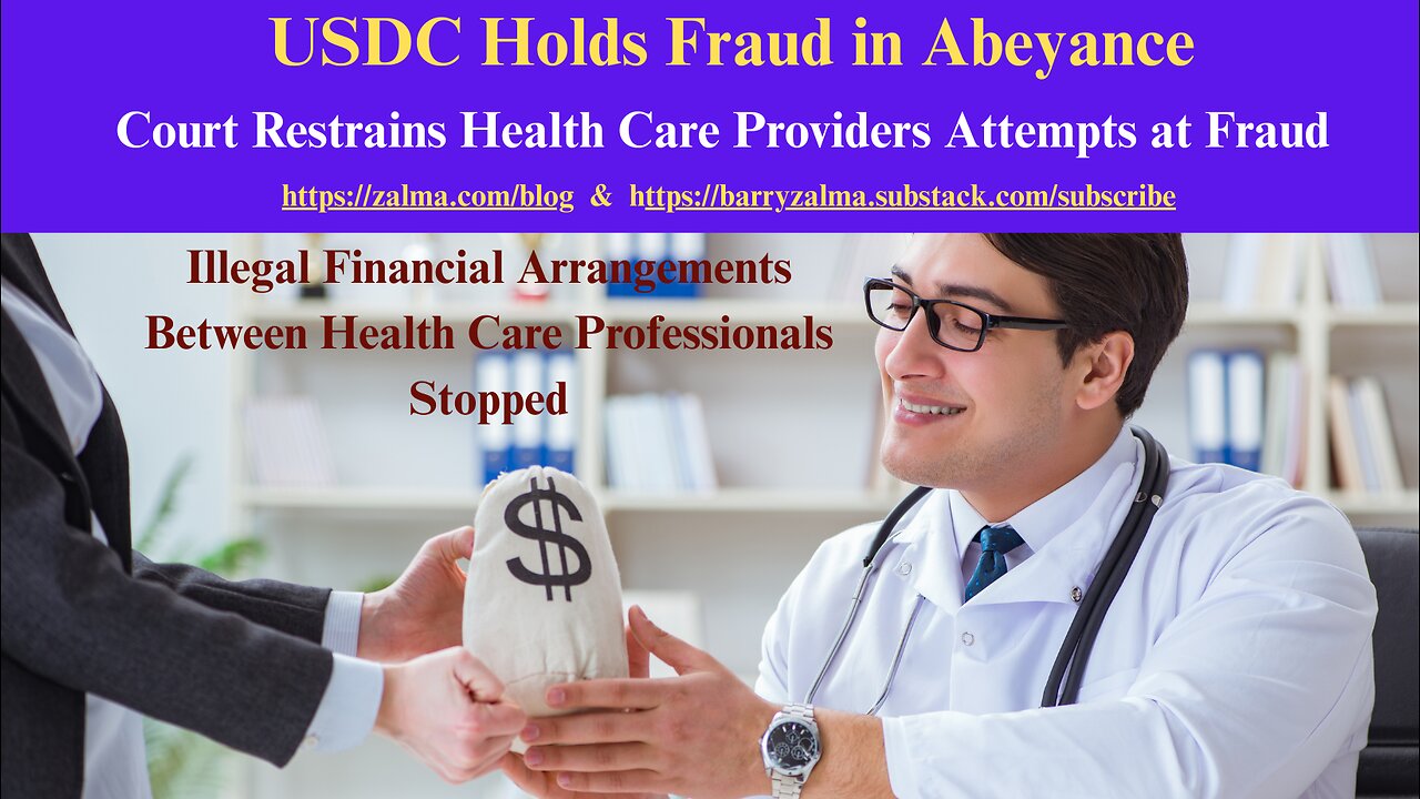 USDC Holds Fraud in Abeyance