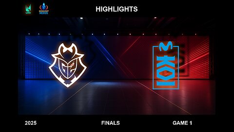 G2 vs MKOI Game 1 Highlights - LEC Spring Finals 2025 - G2 Esports vs Movistar KOI