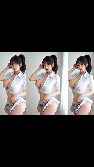 SEXY ASIAN GIRL PLAYING