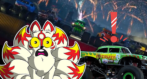 Donut completes the final Showdown in Monster Jam Showdown!