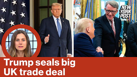 Trump seals big UK trade deal | Reporter Replay